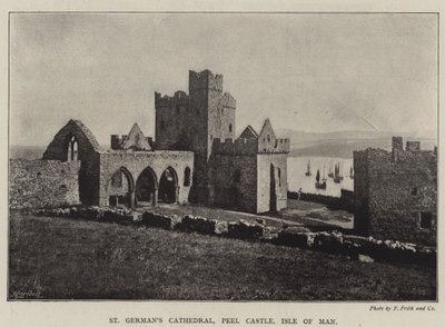 St Alman Katedrali, Peel Kalesi, Man Adası by English Photographer