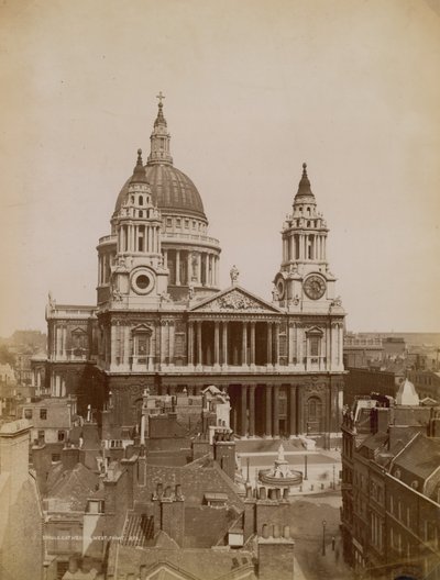St Pauls Katedrali, Londra, 20. yüzyılın başlarında by English Photographer