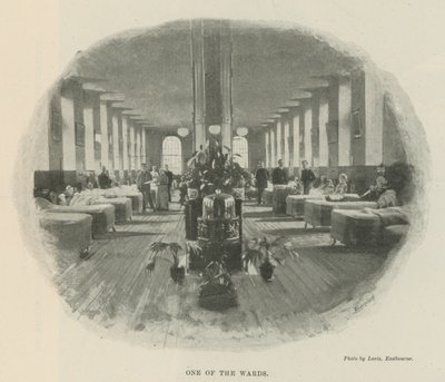 St Thomass Hastanesi, koğuşlardan biri by English Photographer