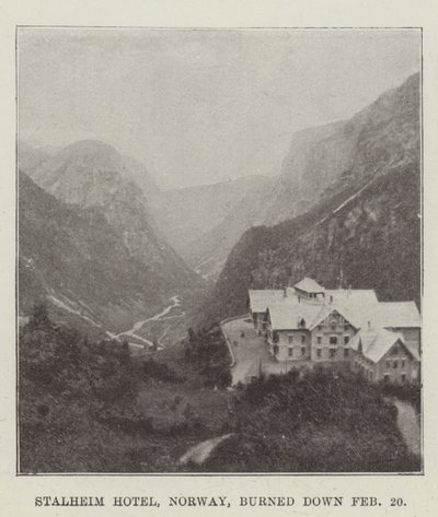 Stalheim Oteli, Norveç, 20 Şubat