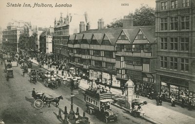 Staple Inn, Holborn, Londra by English Photographer