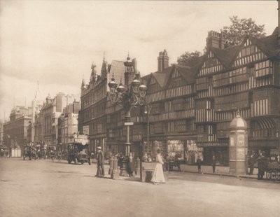 Staple Inn, Holborn, Londra, 20. yüzyılın başlarında by English Photographer