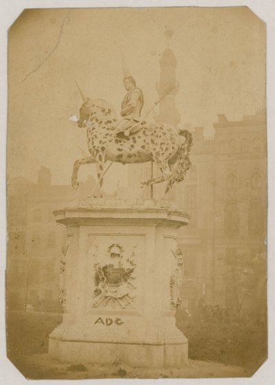 Kral I. George Heykeli, Leicester Meydanı, Londra; 1866