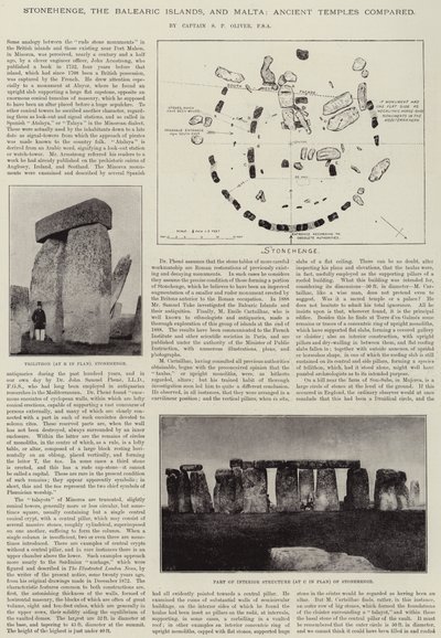 Stonehenge, Balear Adaları ve Malta, Antik Tapınaklar karşılaştırıldığında by English Photographer