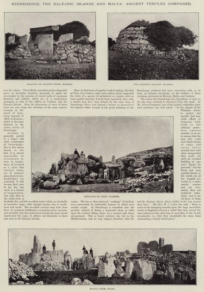 Stonehenge, Balear Adaları ve Malta, Antik Tapınaklar karşılaştırıldığında by English Photographer
