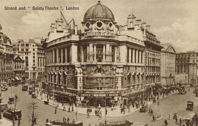 Strand ve Gaiety Tiyatrosu, Londra by English Photographer