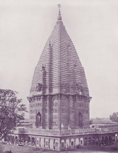 Sumrer Tapınağı, Ramnugger, Benares by English Photographer