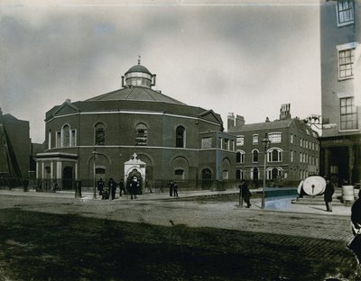 Surrey Şapeli, Blackfriars Yolu, Southwark (Rowland Hills Şapeli) by English Photographer