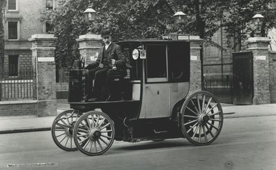Taksi kabinleri - Elektrik, 1897-1900 by English Photographer