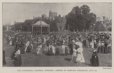 Alexandra Gardens, Windsor, 15 Temmuz
