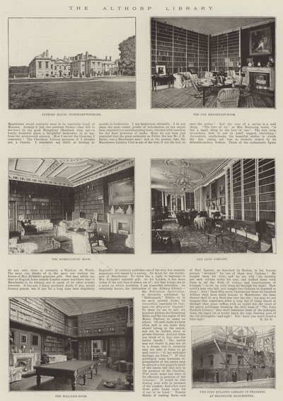 Althorp Kütüphanesi by English Photographer