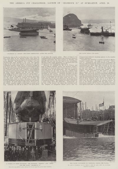 America Cup Challenger, Shamrock II