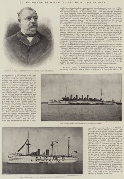 Anglo-Amerikan Zorluğu, Birleşik Devletler Donanması by English Photographer