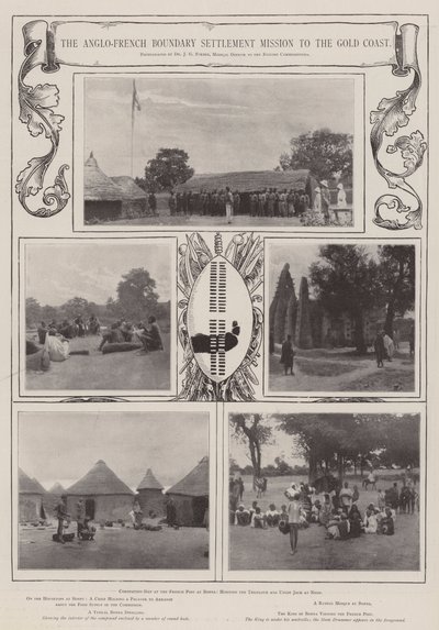 Gold Coast için İngiliz-Fransız Sınır Uzlaşma Misyonu by English Photographer