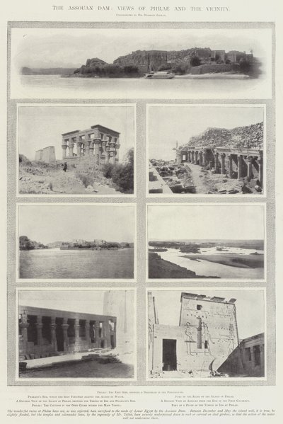 Assouan Barajı, Philae ve Çevreden Görünümler by English Photographer