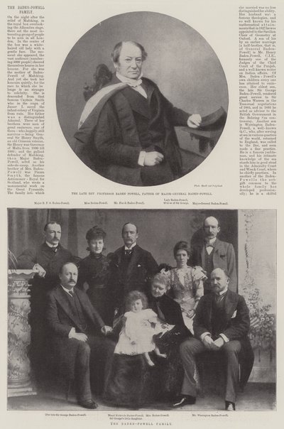 Baden-Powell Ailesi by English Photographer
