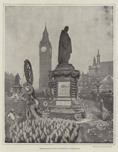 Beaconsfield Heykeli, Westminster, Primrose Günü