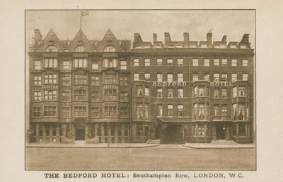 Bedford Oteli, Southampton Row, Londra by English Photographer