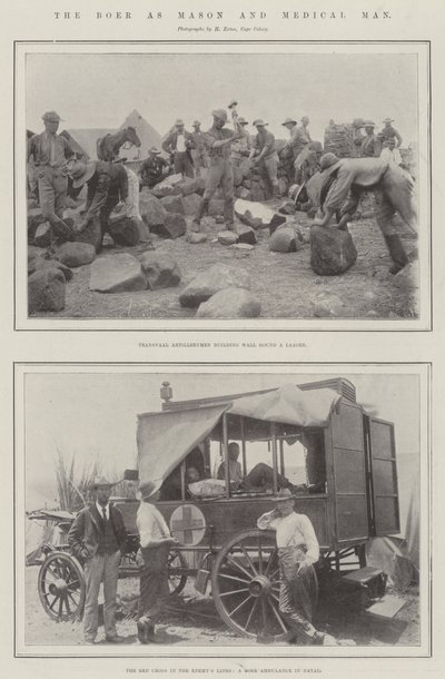 Boer Mason ve Tıp Adamı olarak by English Photographer