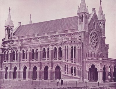Bombay Üniversitesi Senato Salonu by English Photographer