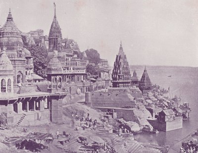 Yanan Ghat, Benares by English Photographer
