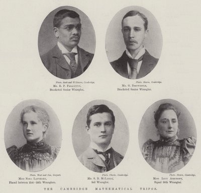 Cambridge Matematiksel Tripos by English Photographer