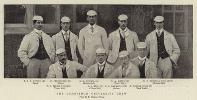 Cambridge Üniversitesi Ekibi by English Photographer