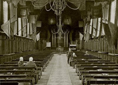 The Chapel, Chelsea Hastanesi (s/b fotoğraf) by English Photographer