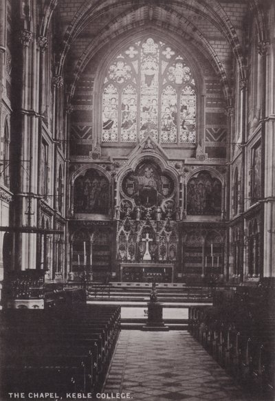 Şapel, Keble Koleji by English Photographer
