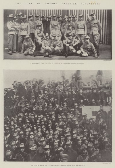 Londra İmparatorluk Gönüllüleri Şehri by English Photographer