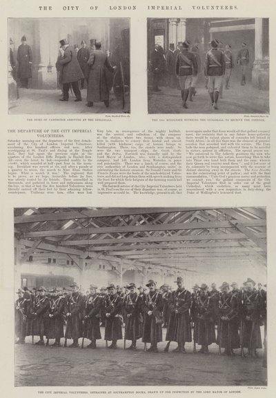 Londra İmparatorluk Gönüllüleri Şehri by English Photographer