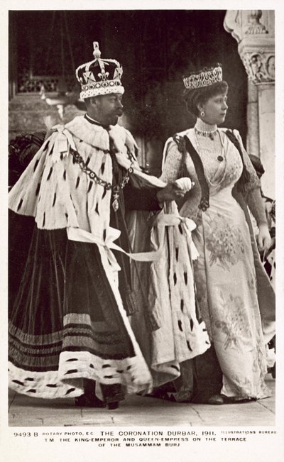 Coronation Durbar, Delhi, Hindistan by English Photographer