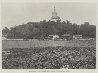 Çin'deki Kriz, İmparatorlar Bahçesi ve Lotus Gölü, Pekin by English Photographer