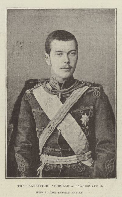 Çareviç, Nicholas Aleksandroviç, Rus İmparatorluğunun Varisi by English Photographer