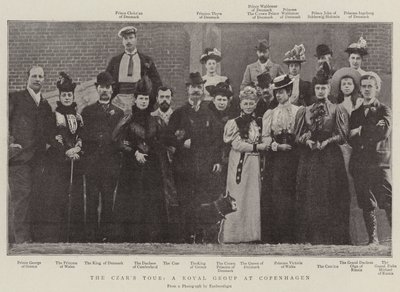The Czars Tour, Kopenhag Kraliyet Grubu by English Photographer