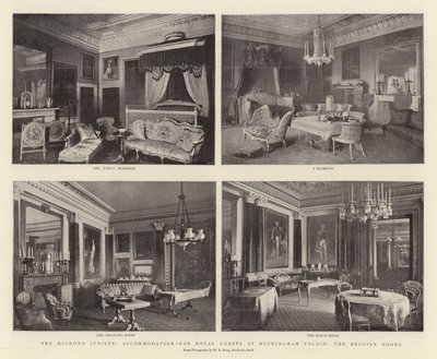 Diamond Jubilee, Kraliyet Misafirleri için Buckingham Sarayı