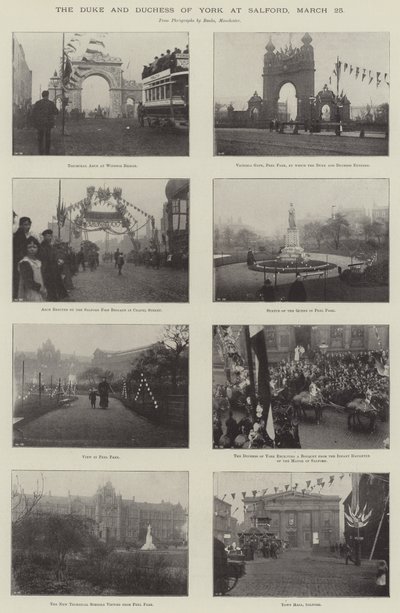 York Dükü ve Düşesi, 25 Mart Salford