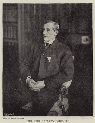Westminster Dükü, KG by English Photographer