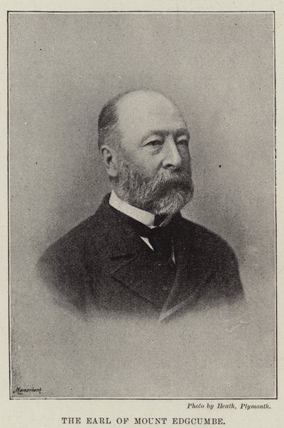 Edgcumbe Dağı Kontu by English Photographer
