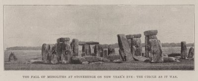 Monolitlerin Yeni Yıl Arifesinde Stonehenge