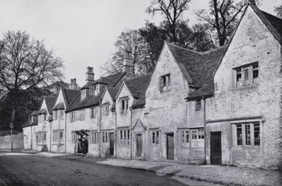 Flaman Evleri, Corsham (s/b fotoğraf) by English Photographer