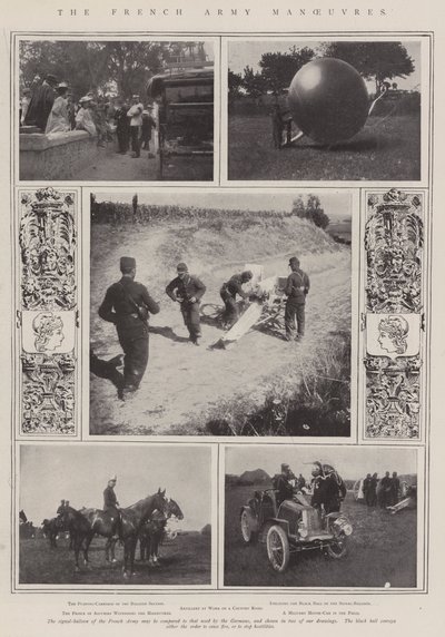 Fransız Ordusu Manevraları by English Photographer
