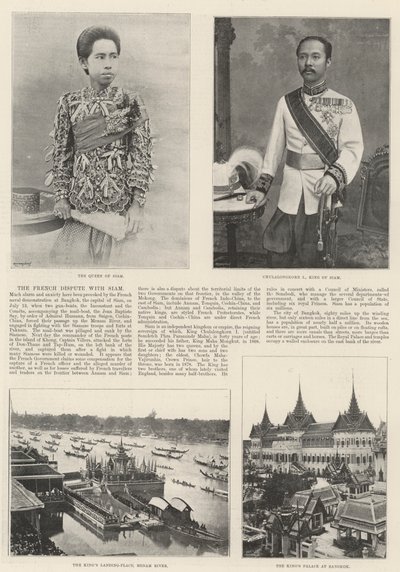 Siam ile Fransız Anlaşmazlığı by English Photographer