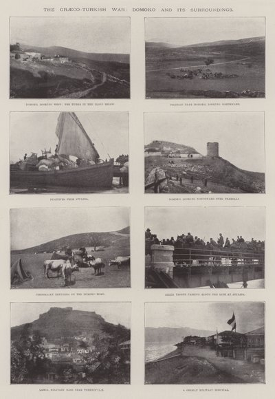 Yunan-Türk Savaşı, Domoko ve Çevresi by English Photographer