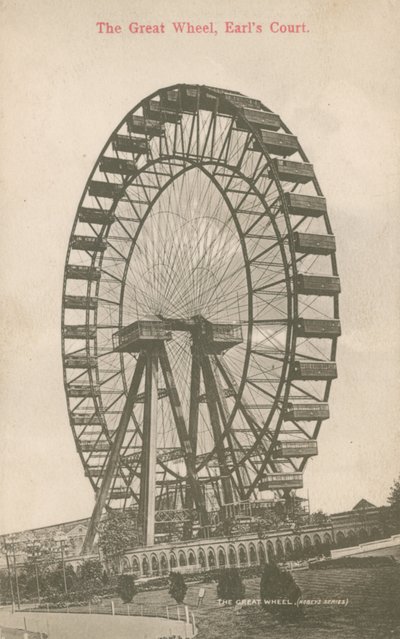 Büyük Çark, Earls Court, Londra by English Photographer