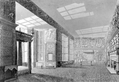 Yüksek Büyük Oda, Hardwick Salonu by English Photographer