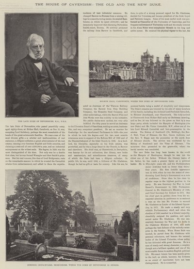 Cavendish Evi, Eski ve Yeni Dük by English Photographer