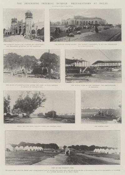 Yaklaşan İmparatorluk Durbar, Delhi