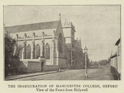 Manchester College, Oxford