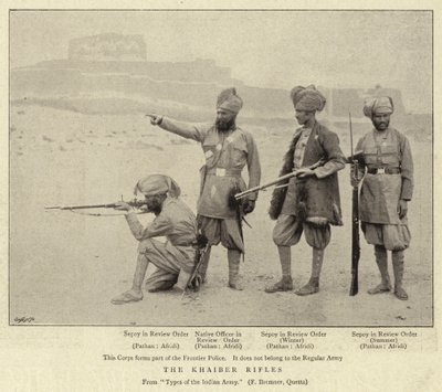 Khaiber Tüfekleri by English Photographer